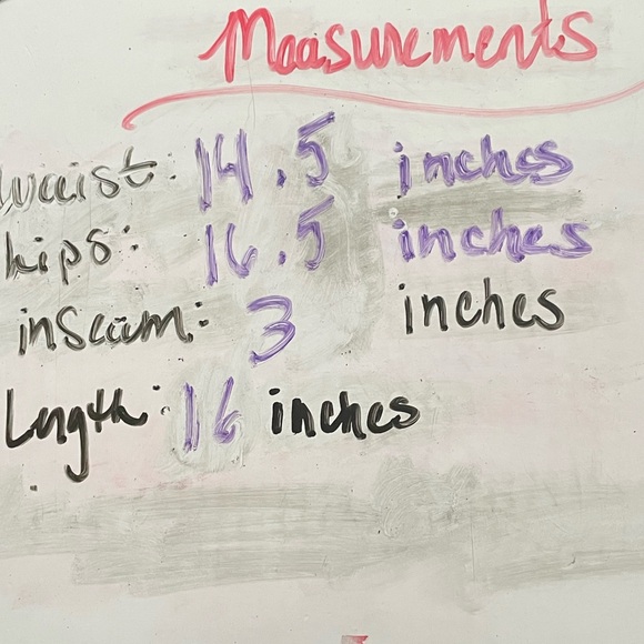 Balboa High Wait Black Shorts with Gold Buttons and Pockets - Size Medium - Picture 4 of 4